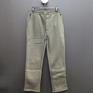 Blue Ice Stretch Pockets Drawstring Waist Lounge Pants Men's Medium Olive